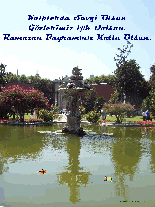 Dolmabahe Saray Bahesi-Austos 2008-G.Atakk